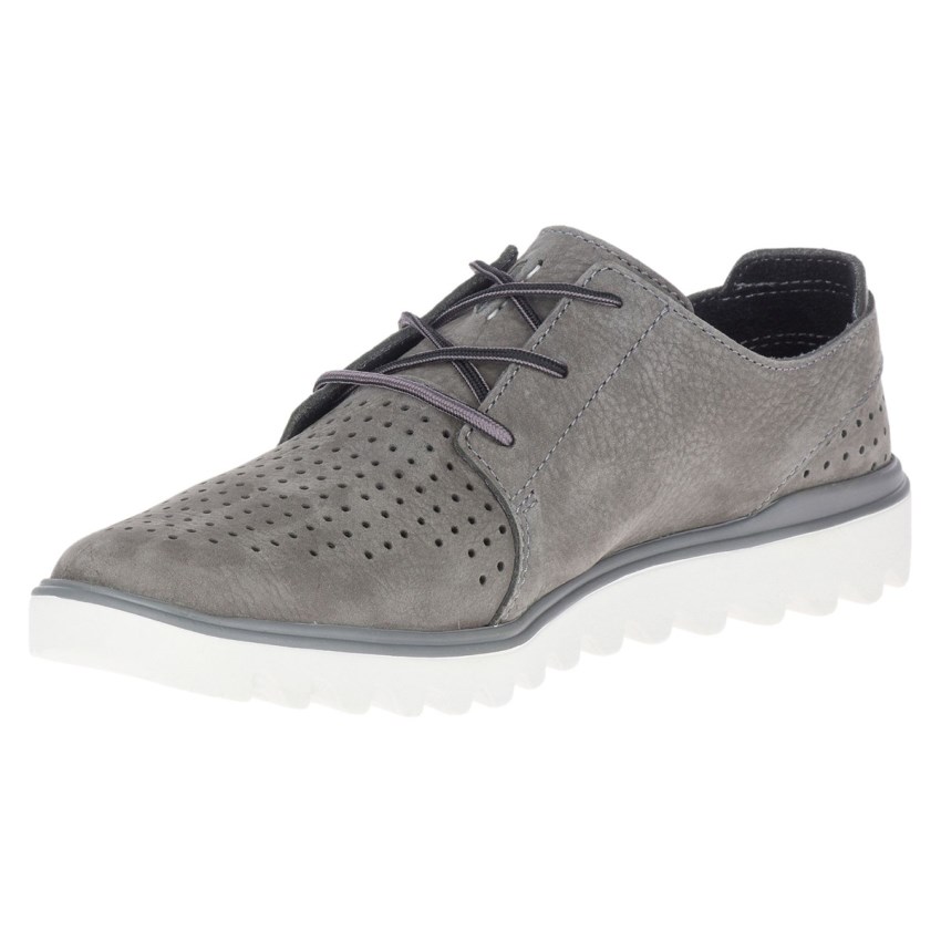 Basket Merrell Downtown Lace Grise Homme | B.Y.CUHA